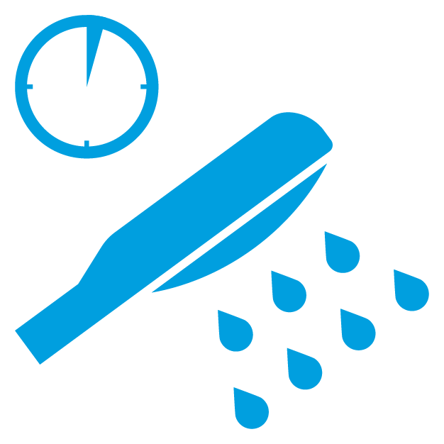 short showers